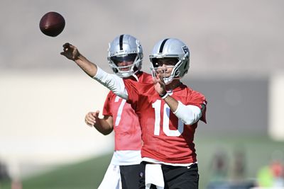 Raiders QB Jimmy Garoppolo struggling to throw deep ball in camp