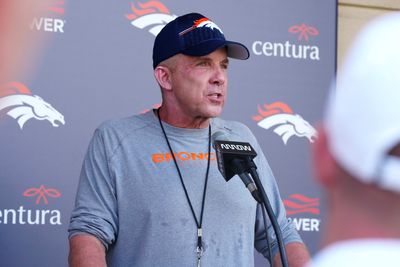 Broncos coach Sean Payton says running the ball is in his DNA