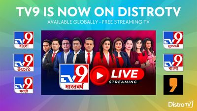 DistroTV Makes Deal To Stream News Channels From India's TV9 Network