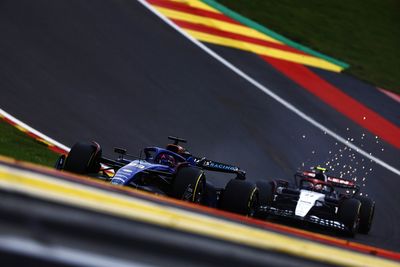 Albon: “Vicious cycle” meant slicks were quicker in the wet at F1 Belgian GP