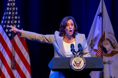 Watch as Kamala Harris speaks at African Methodist Episcopal Church Quadrennial Convention