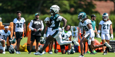 Eagles 2023 training camp: Highlights and notes from first padded practice
