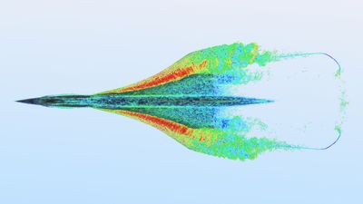 It only takes 32 AMD GPUs and 33 hours to run a 40 billion cell simulation of the Concorde supersonic plane