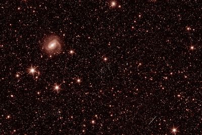 Europe's telescope shows "dark universe"