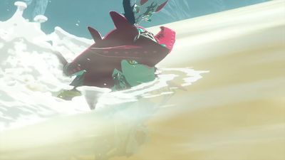 Zelda: Tears of the Kingdom becomes Subnautica with this first-person submarine build