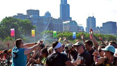 Hydration at Lollapalooza is key as temperatures are expected to soar