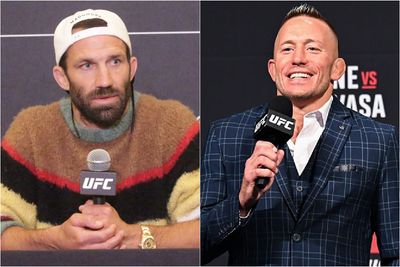 Luke Rockhold wants Georges St-Pierre grappling match: ‘I’ll go straight for your neck’