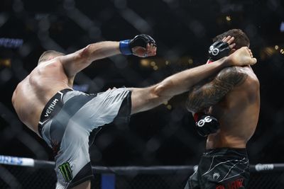 MMA Junkie’s Knockout of the Month for July: Justin Gaethje floors Dustin Poirier for ‘BMF’ belt