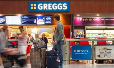 Greggs to open more shops in airports and stations as pizzas lift sales
