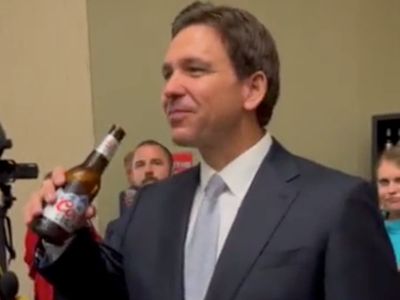 Dismal turnout for Ron DeSantis ‘one-dollar beer’ campaign event