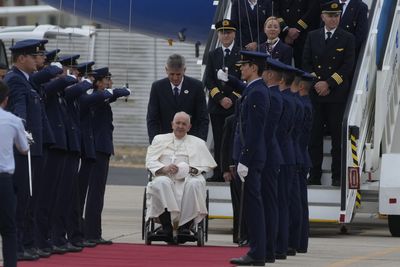 Pope arrives in Portugal amid clergy sexual abuse scandal