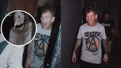 Watch Corey Taylor walk through the Blood Prison experience at the "notoriously haunted" Ohio State Reformatory