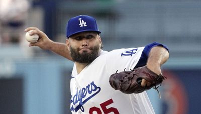 Lance Lynn surrenders 3 homers, but Dodgers are still pleased with his performance