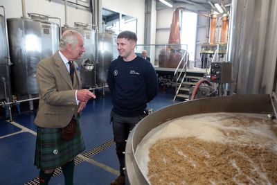 King raises a dram to mark official opening of distillery