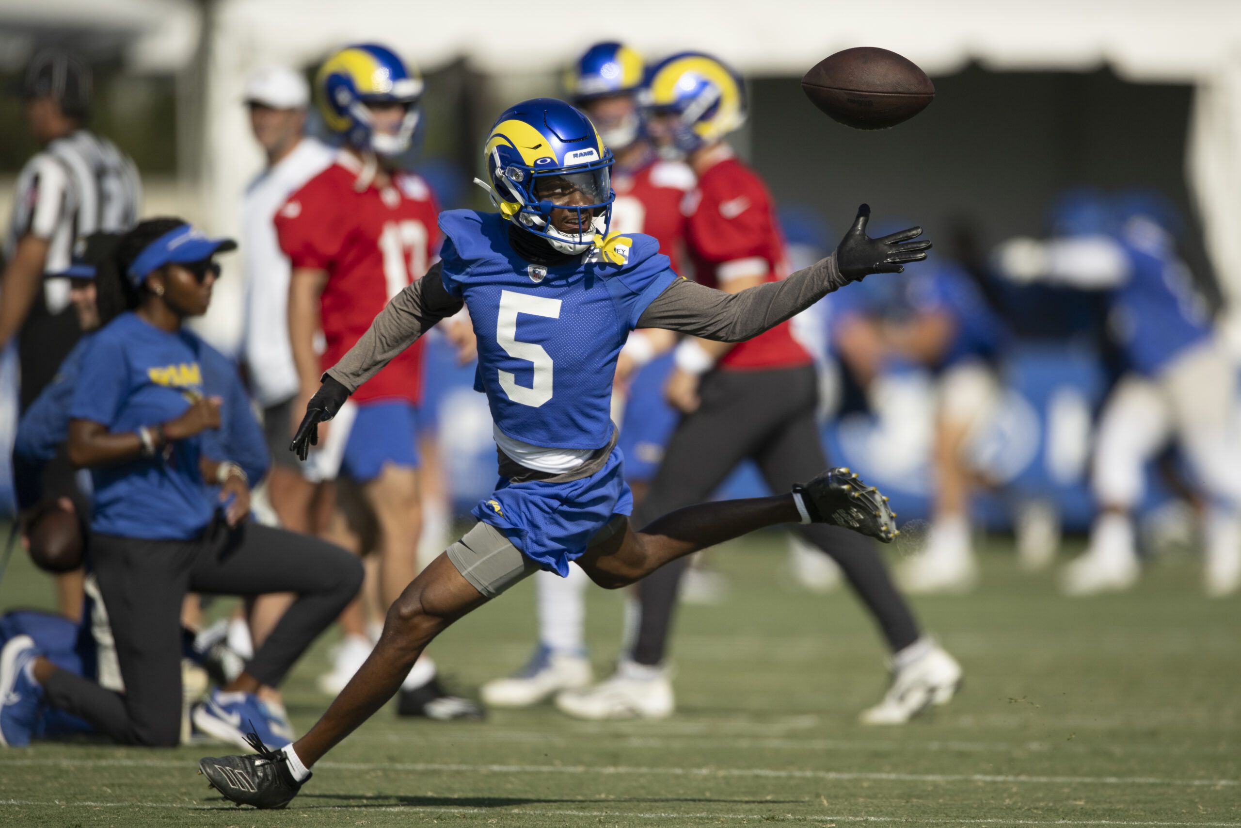 Here is the Rams' training camp schedule for this summer at UC