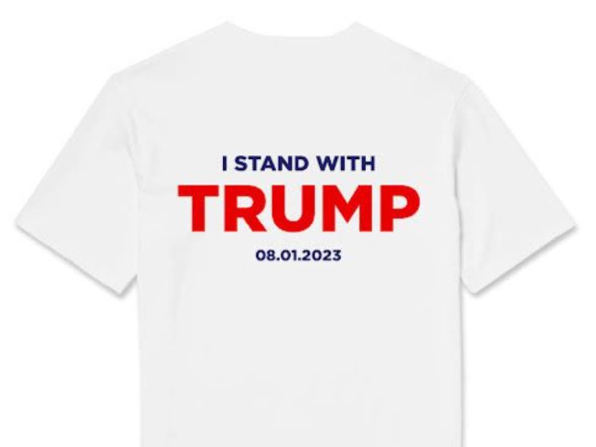 Trump’s campaign is selling $47 T-shirts commemorating…