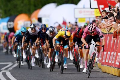 Tour de Pologne: Marijn van den Berg avoids sprint crash to win stage 5