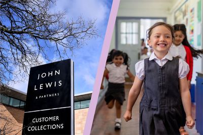 John Lewis freezes last year's school uniform prices to help parents with steep back to school costs