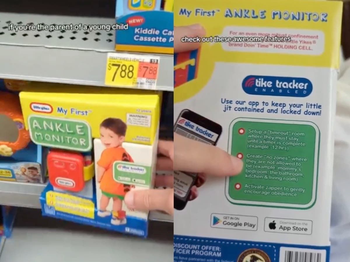 Viral Video Of Toy Ankle Monitor For Children   Anklemonitor 