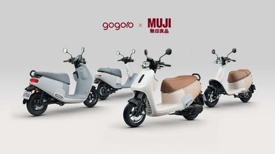 Gogoro and Muji Team Up On Smart Scooters With Recycled Plastic Panels