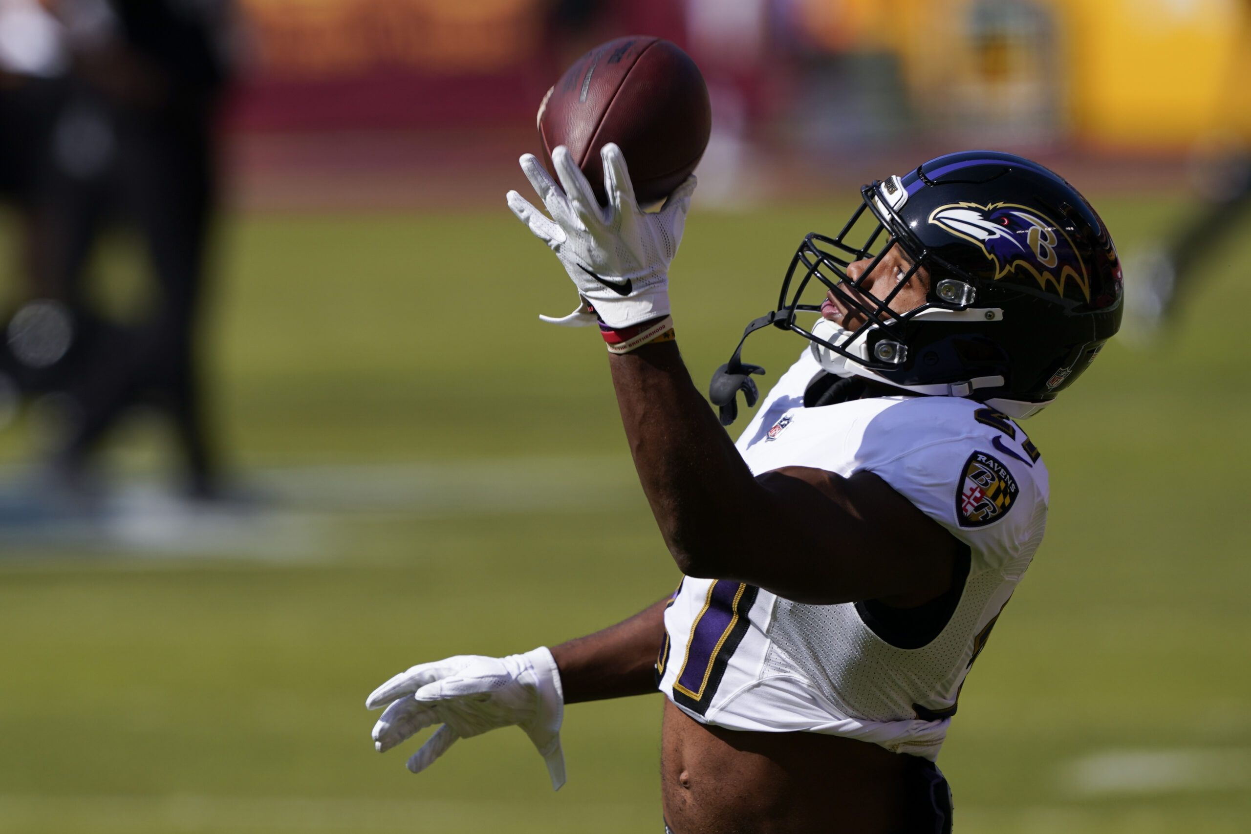 Ravens HC John Harbaugh discusses progress of OLB David Ojabo