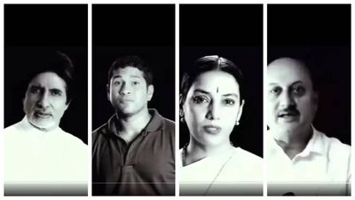 Amitabh Bachchan, Sachin Tendulkar, Anupam Kher's 2002 ad 'Stop The Hatred' goes viral as Twitterati questions Bollywood's silence on communal violence - WATCH