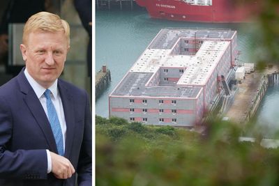 Deputy PM claims safety fears over barge to house migrants are politically motivated