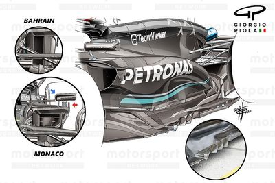 Why Mercedes' F1 sidepod changes are still only a makeshift solution