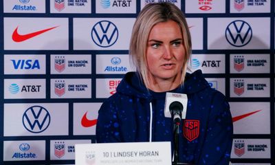 Lindsey Horan talks up US joy and dismisses Lloyd’s criticisms as ‘noise’