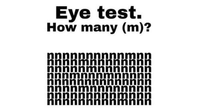 Optical Illusion: Spot the Hidden Letter 'M' in the Image