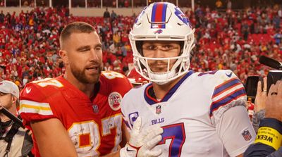 Josh Allen Trolls Travis Kelce Over His Failed Attempt to Woo Taylor Swift