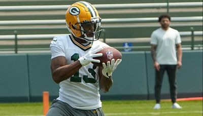 Packers return WR Dontayvion Wicks, lose TE Josiah Deguara to open Thursday’s practice