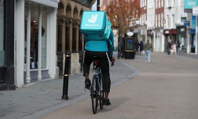 Mel Stride ‘glorifying gig economy’ by pushing delivery jobs for over-50s, says TUC