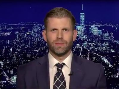 Eric Trump mocked for trying to rewrite history ahead of Trump arraignment