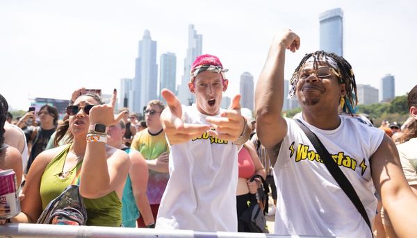 Lollapalooza Day 2: 30 Seconds to Mars reaches new heights, Kendrick Lamar  draws massive crowd - Chicago Sun-Times