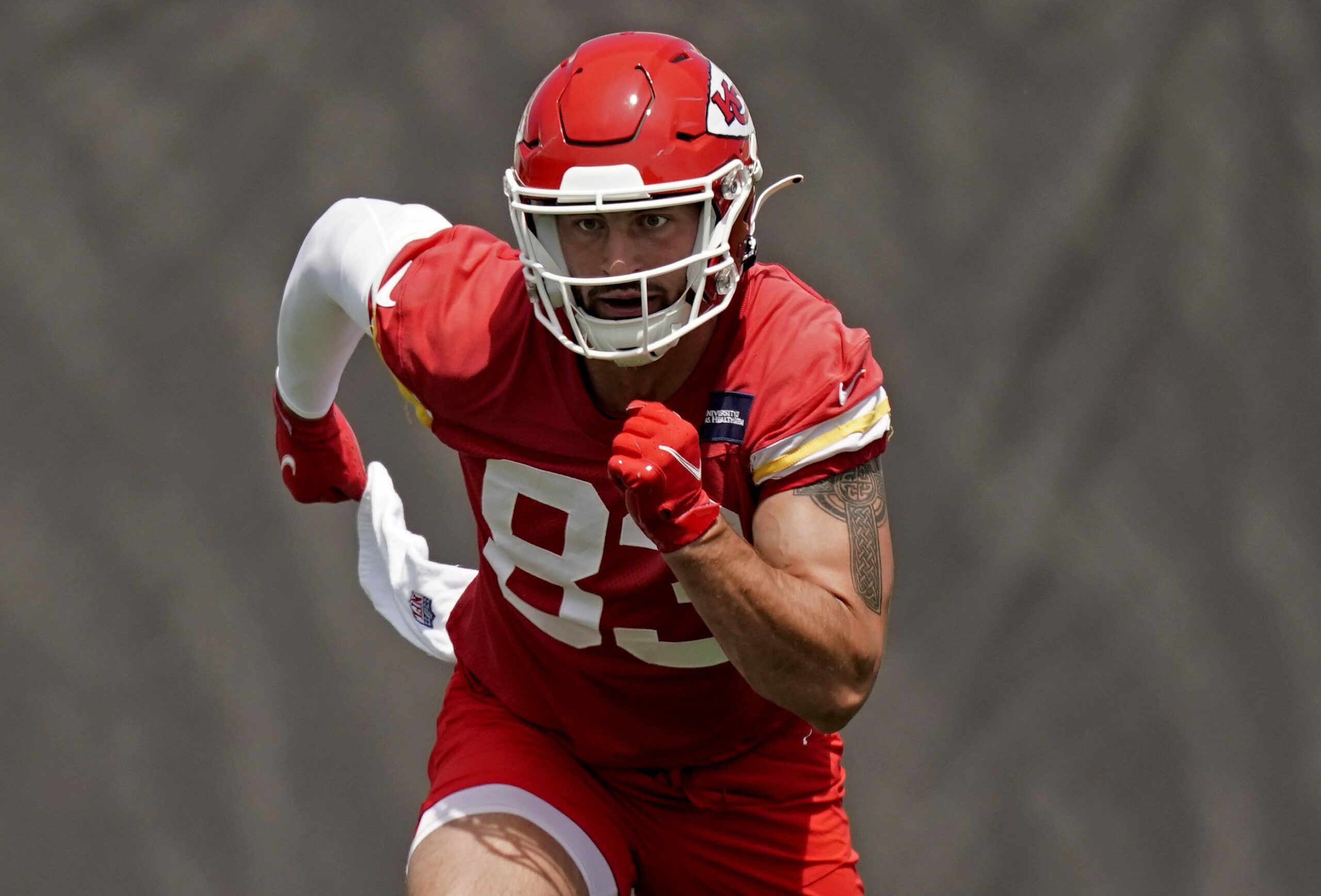 The job isn't done' for Noah Gray, Kansas City Chiefs