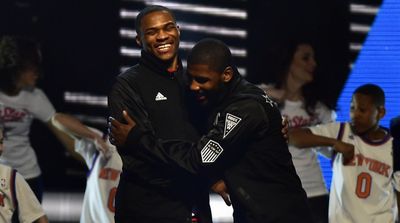 Kyrie Irving Sends Message With Post Pointed at Russell Westbrook