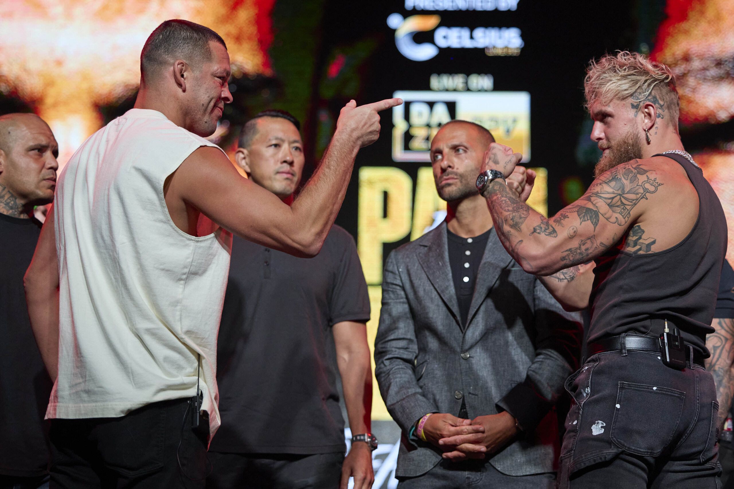 Jake Paul vs. Nate Diaz press conference: Live stream info, start