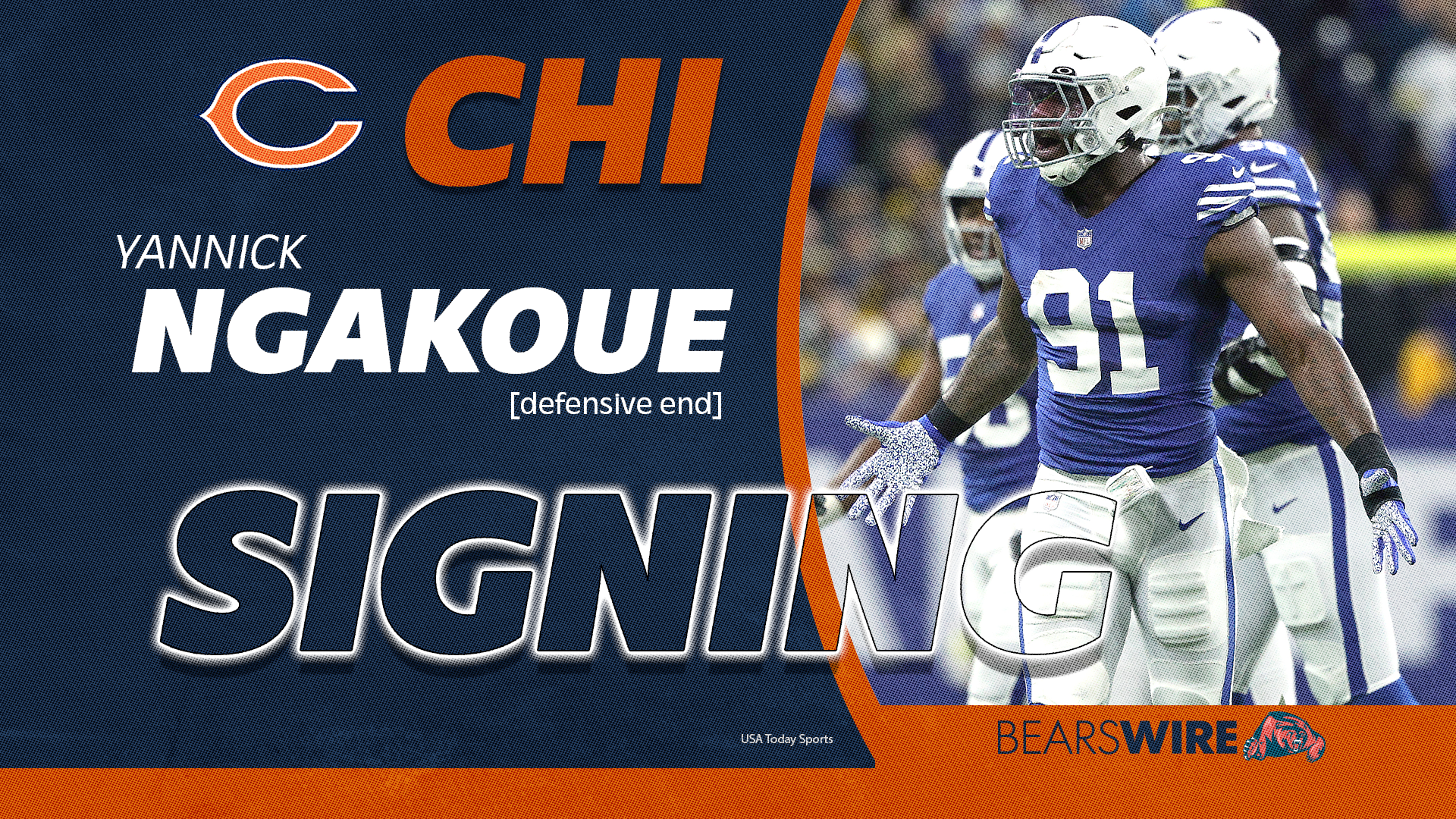 MORE Yannick Ngakoue Chicago Bears Rumors + Sign Marcedes Lewis