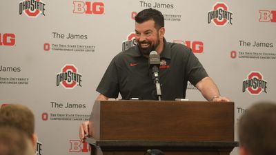 WATCH: Ryan Day, Jim Knowles, speak after first fall practice