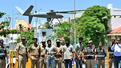 Drone surveillance at select SSLC exam centres in Karnataka