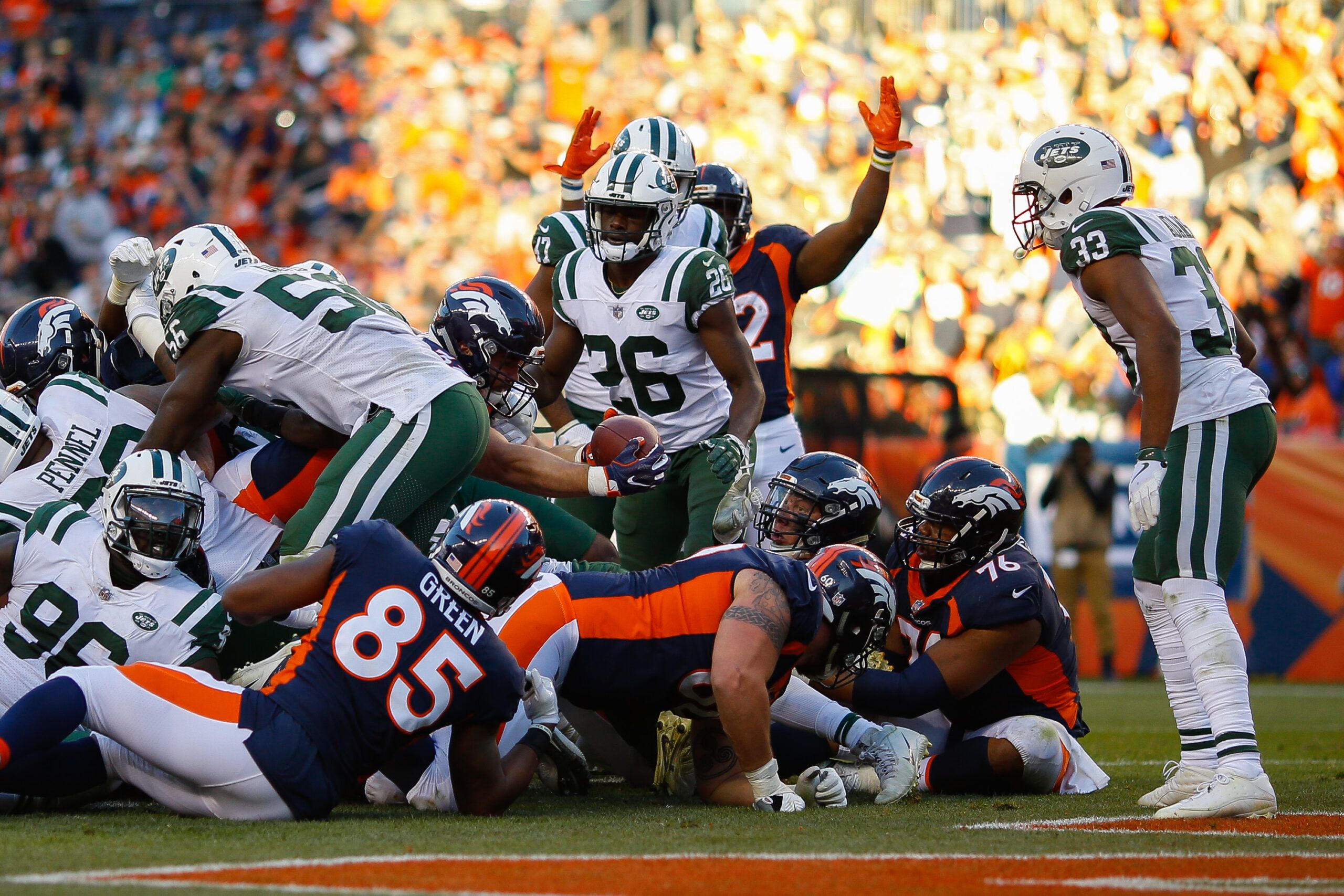 BroncosJets game in Week 5 is eligible to be flexed…