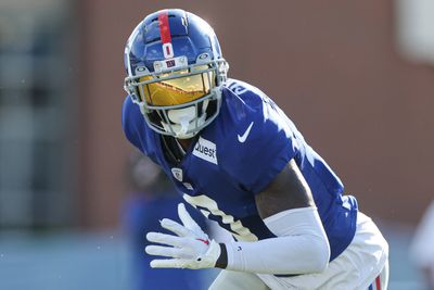 Giants’ Parris Campbell dealing with knee tendinitis