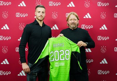 Ajax football club sign goalkeeper Diant Ramaj from Eintracht Frankfurt until 2028