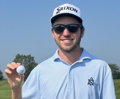 Davis Shore makes a hole-in-one on a par 4 at PGA Tour Canada tournament