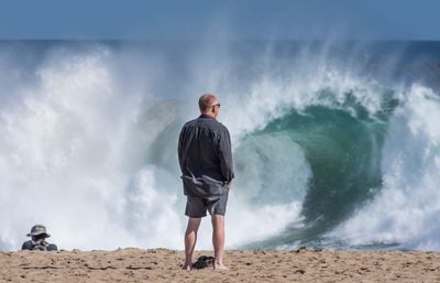 Waves slamming into the California coast getting bigger due to climate change