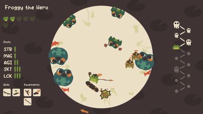 The cutest roguelike of the summer is about a magic skateboarding frog and it's only $2