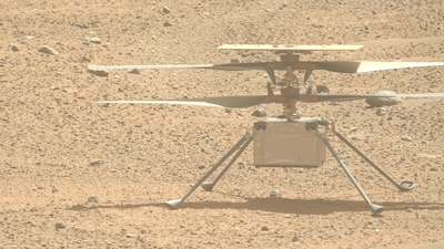 Mars helicopter Ingenuity breaks 3-month flight gap with 53rd Red Planet hop