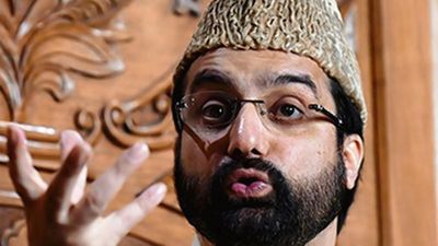 Mirwaiz’s supporters protest in Srinagar as he completes 4 years of house detention