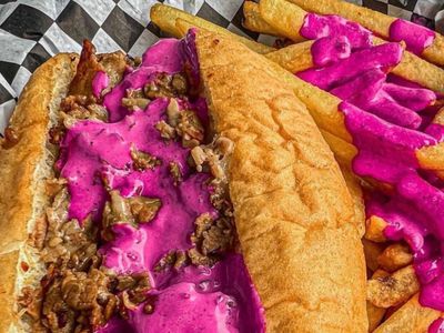 New ‘Malibu Barbie Dream Drizzle’ cheesesteak has people driving hours to get a taste